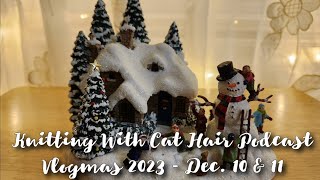 Knitting Vlogmas 2023 Days 10 & 11 | Wild in the Woods Advent | Christmas Stocking