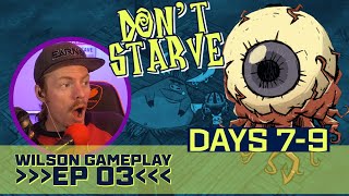 So Many SPIDERS! So Many LEGS || Don't Starve Together x Terraria (Days 7-9) #DST #LetsPlay #EhBitTV