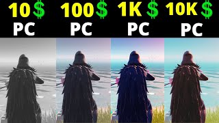 Fortnite 10$ Gaming Pc vs 100$ Pc vs 1000$ Pc vs 10.000$ Pc