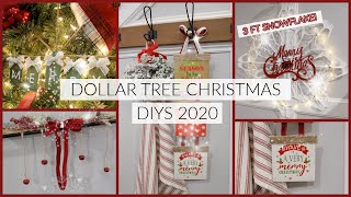 DOLLAR TREE CHRISTMAS DIYS 2020 | $1 CHRISTMAS DIYS