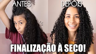 COMO FAZER A FINALIZAÇÃO À SECO? RESULTADO SENSACIONAL! | Ludmila Reis