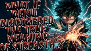 What If Deku Discovered the True Meaning of Strength ? || Part 1