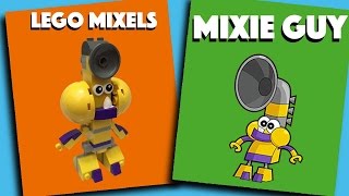 LEGO Mixels - Mixie Guy - Stop Motion Build