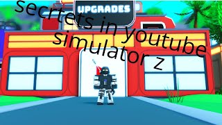 4 secrets in YouTube simulator z