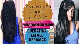 Cabelo Recuperado e Saudável | Cauterização KERAMAX