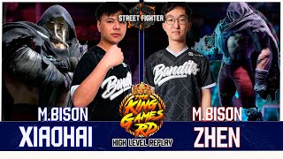 SF6 ▰ XIAOHAI (M.BISON) VS ZHEN (M.BISON) ▰ High Level Gameplay  streetfighter6