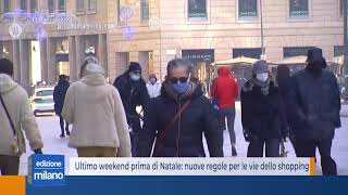 Ultimo weekend prima di Natale: nuove regole per le vie dello shopping