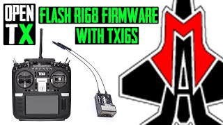 How To Update Radiomaster R168 Firmware - OPENTX Flash Firmware