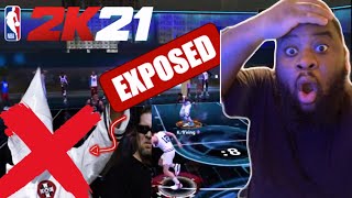 NBA 2k21MyTeam - I EXPOSED A RACIST TRASH TALKER … HE STARTS CRYING