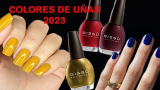 Colores de uñas 2023, tendencias de otoño.