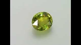 GemSelect Greenish Golden Sphene