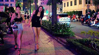 THE LAST OBESE COUNTRY IN  THE  WORLD...JUST  [1%] || SAIGON NIGHT WALK