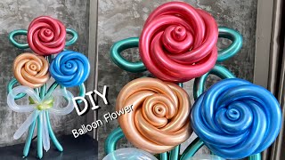 Flower - Balloon  for Beginners  バルーンアートの基本  / 풍선꽃 만들기도 쉽고 / Mudah membuat Bunga Balon