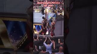 OMG moment inside hell in a Cell #wwe #shortvideo #shorts