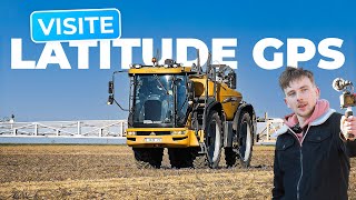 Je TEST un Challenger ROGATOR AUTOGUIDÉ et on VISITE Latitude GPS ! (Trimble)