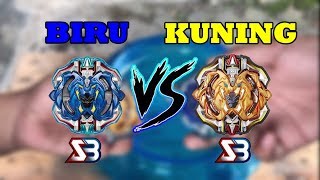 Raja Stamina Archer Hercules Biru vs Kuning | Beyblade Burst Malaysia