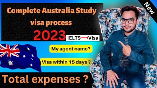 Complete study visa process for Australia 🇦🇺 2023 | Total Cost of Australian Study visa 2023 🇦🇺