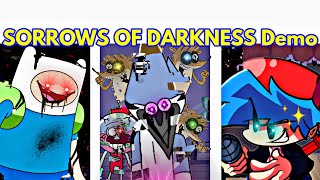 Friday Night Funkin' Vs New SORROWS OF DARKNESS DEMO | Gumball Finn Mordecai (FNF/Mod/Pibby)