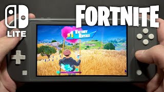 Fortnite on Nintendo Switch Lite #682