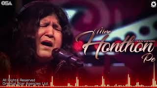 Mere Honthon Pe | Abida Parveen | complete full version | official HD video | OSA Worldwide