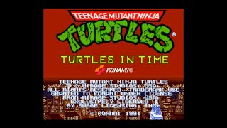 Teenage Mutant Ninja Turtles: Turtles in Time - Random Gameplay