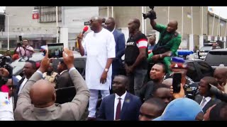 Fubara Addresses Protesters In Port Harcourt - “I agree with you, there's hunger”