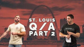 2019 St. Louis Q/A Part II: LBM and Health, Genetics, and Arguing on the Internet!