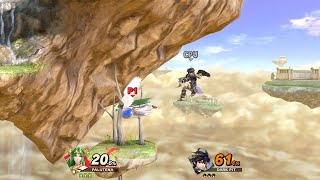 Palutena but with Brawl's Gliding Mechanic