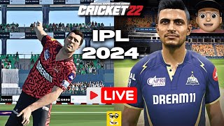 IPL 2024 SRH VS GT T20 Match - Cricket 24 Live Gameplay- Y'z GamerZ pART 2