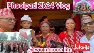 phoolpati 2k24 Vlog@twin momma life