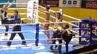 Daotai Rawai Muay Thai debut fight in Lumpini Stadium: 19 December 2015