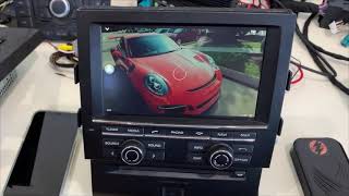 Wireless CarPlay + Netflix, YouTube and LIVE TV into a Porsche PCM3.1 radio