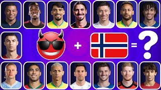 Can You Guess The Football Player By Their JERSEY, FLAG And SONG EMOJI? 👕🔊 Football Quiz 2024