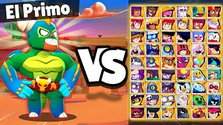 El Dragon VS Every Brawler !!! 1v1 Brawl Stars