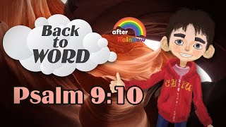 Psalm 9:10 ★ Bible Verse | Bible Study for Kids