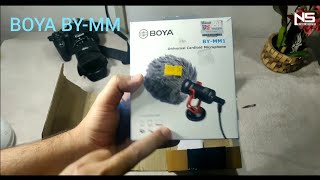 Boya by-mm1 vlogging microphone for dslr | cheap & best mic for vlogging