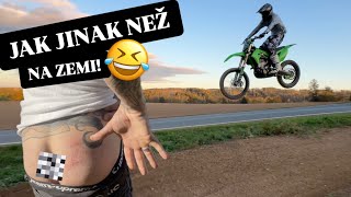 PRVNÍ MĚSÍC NA KAWASAKI 450 KX 💫😈