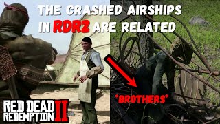 HIDDEN FACT About The Two Crashed Airships Almost Every Player Didn’t Notice | Red Dead Redemption 2