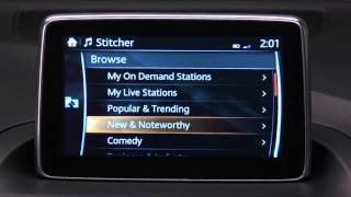 How to use Stitcher Internet Radio on the Mazda Connect Infotainment System