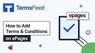 How to Add Terms and Conditions on ePages