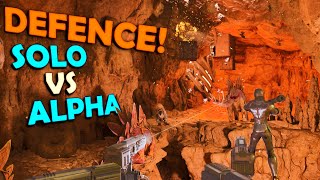 The ALPHA TRIBE Attacked My "STUPID" SOLO BASE SPOT! | SOLO ARK Ep.5