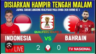 PREDIKSI : Indonesia🇮🇩. 2 vs 0 bahrain🇧🇭