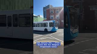 Stagecoach Local - ADL Enviro 300 (27281): Route X24 for Newport