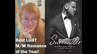 Surrender by Fiona Cole | #booktube #bookreview #books #lgbtq #mmromance #love #romance #bisexual