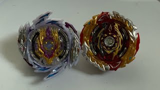 Beyblade burst superking world spriggan vs rage Longinus 💥