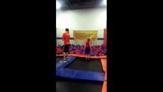 Sky Zone foam pit pt. 2