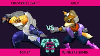 Crescent | JSalt (Sheik) vs. Aklo (Fox) - ECF 174 Top 24 Winners Semifinals