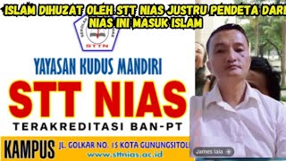 STT NIAS MENGHUJAT ISLAM PENDETA DARI NIAS INI JUSTRU INGIN MASUK ISLAM