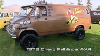 1979 Pathfinder 4x4 Custom Van.  "BIG TROUBLE"