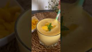 Mango Lassi 🥭 - nur 3 Zutaten #mango #mangolassi #easyrecipe #summerdrink #shake #fyp